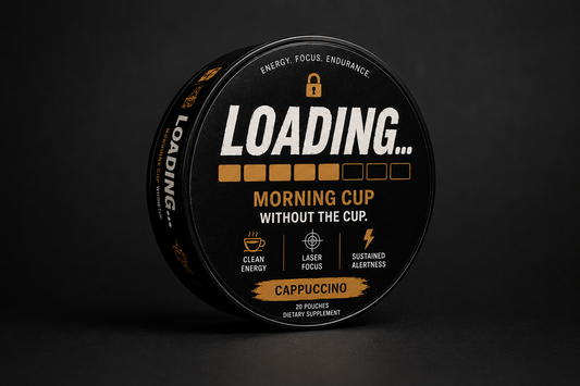 LOADING... Cappuccino Energy Pouches